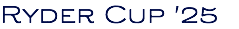 Ryder Cup '25