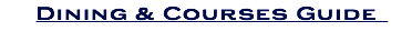 Dining & Courses Guide 